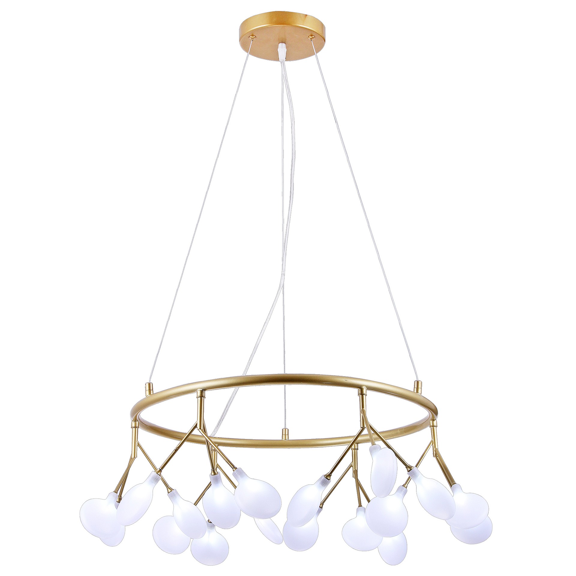 Подвесная люстра Natali Kovaltseva Grace GRACE 75125/6С GOLD SATIN