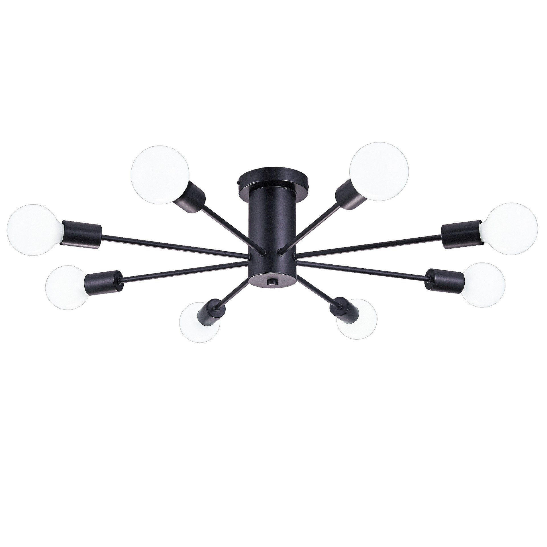 Потолочная люстра Natali Kovaltseva Loft LOFT 75140/8C BLACK