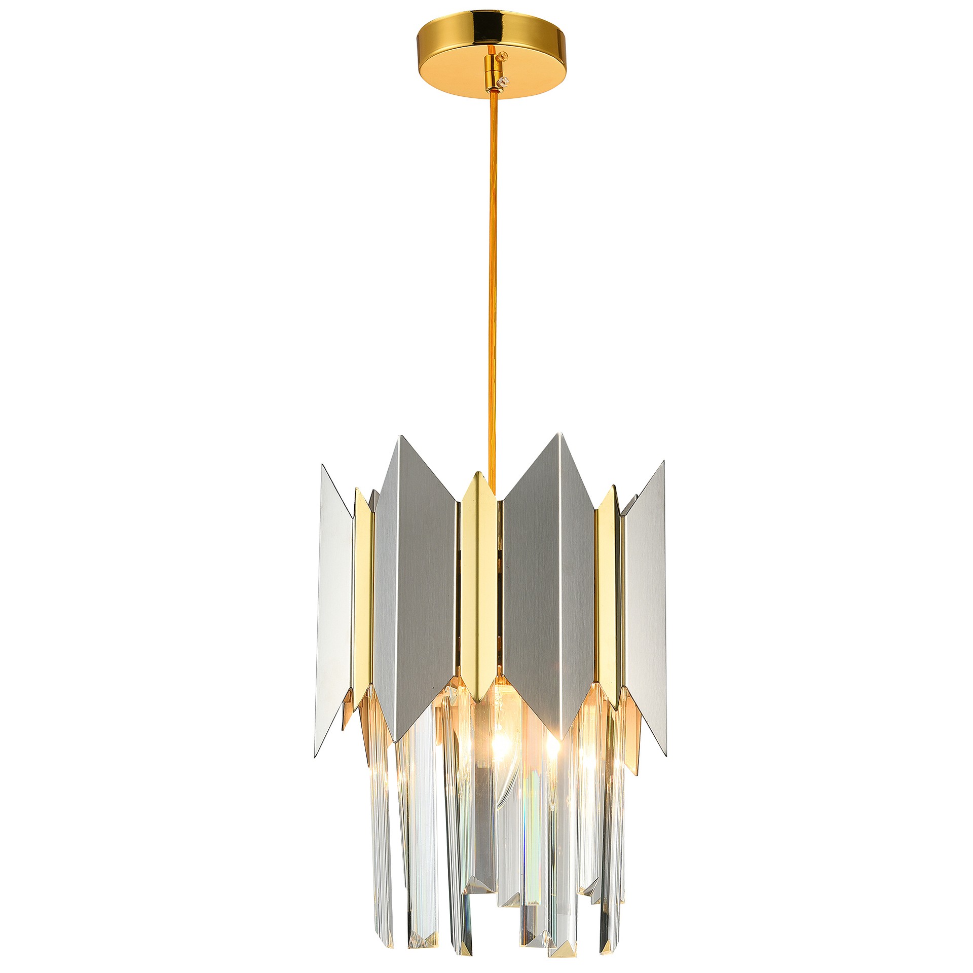 Светильник подвесной Natali Kovaltseva Queen QUEEN 79006/1W BRASS SILVER