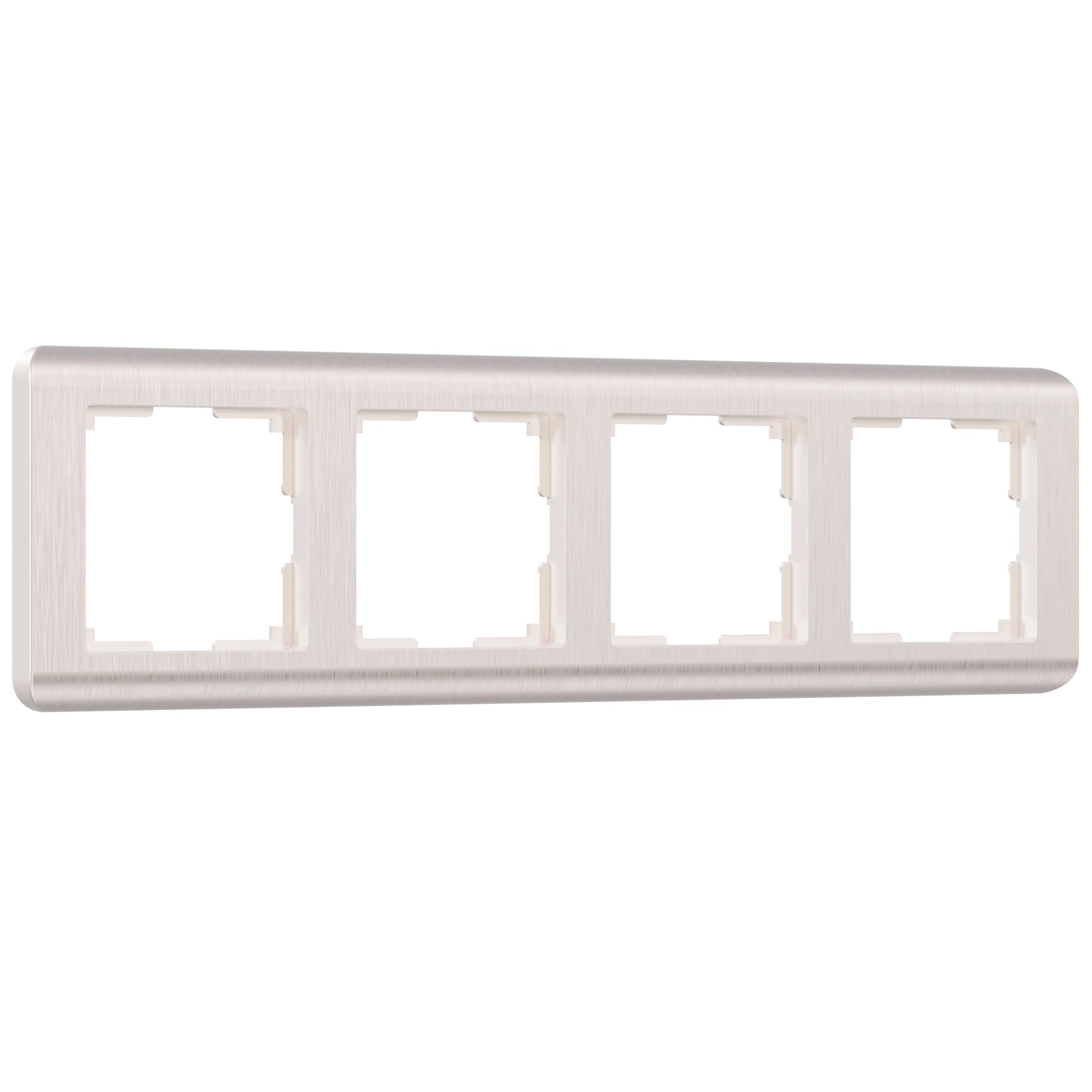 Рамка Werkel W0042113/ Рамка на 4 поста Stream (перламутровый)