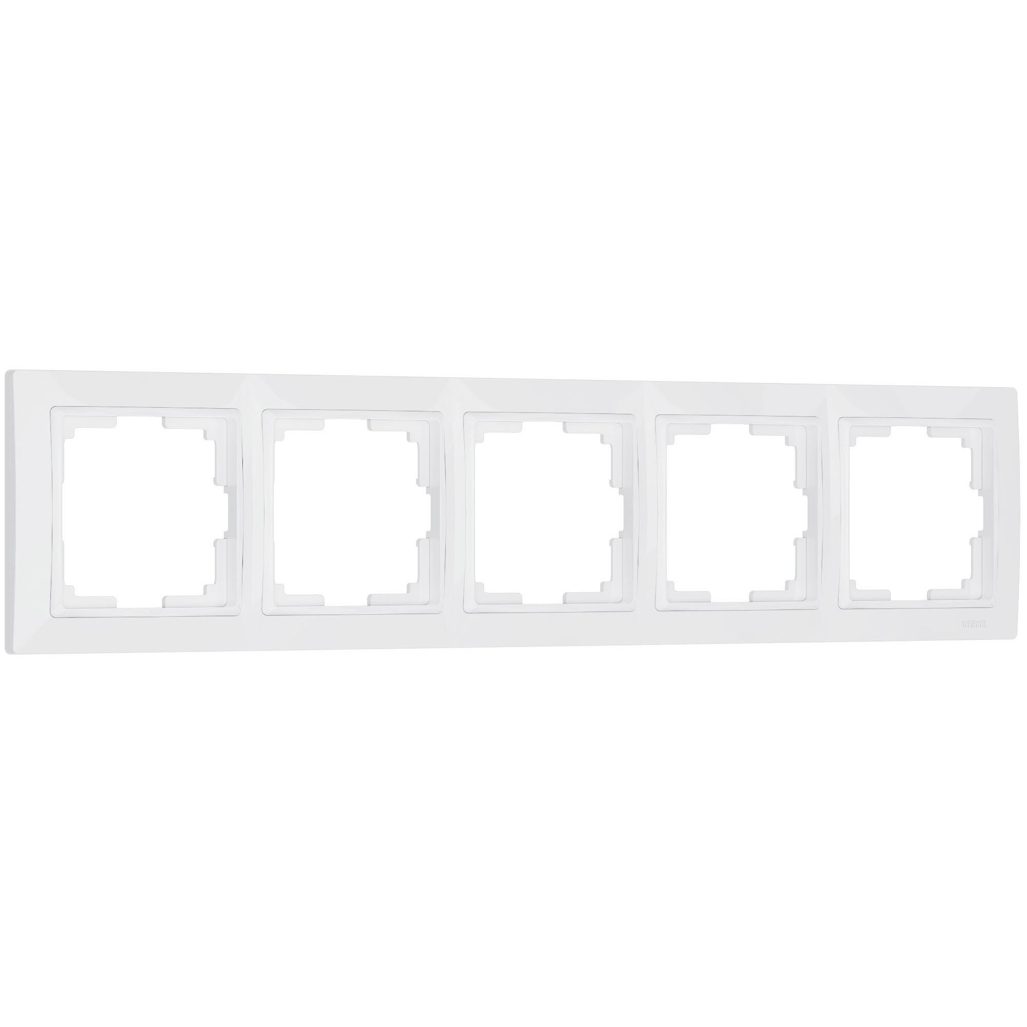 Рамка Werkel W0052001/ Рамка на 5 постов Snabb basic (белый)