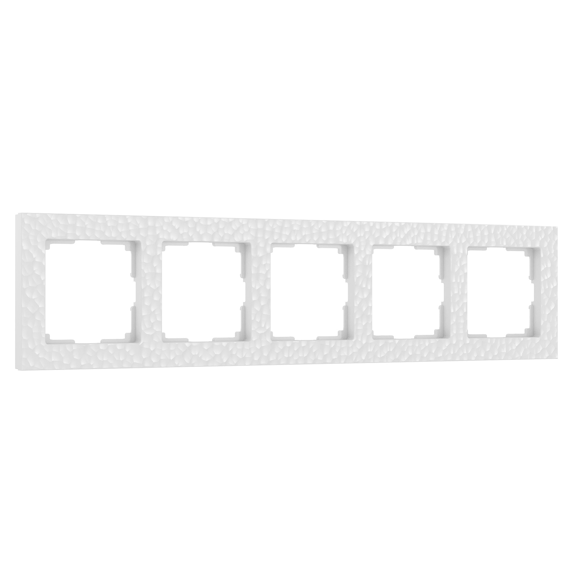 Рамка Werkel W0052401/ Рамка на 5 постов Hammer (белый)