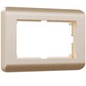 Рамка Werkel W0082111/ Рамка для двойной розетки Stream (шампань)