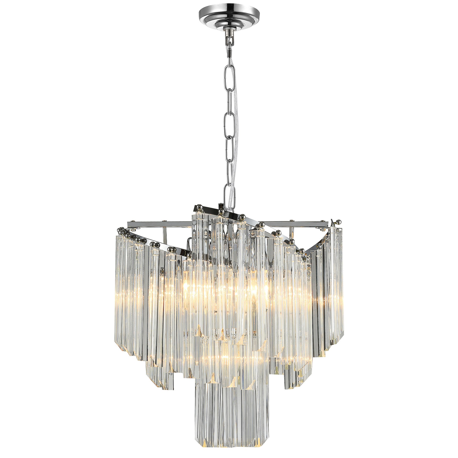 Подвесная люстра Natali Kovaltseva Majestic MAJESTIC 81433/6C CHROME