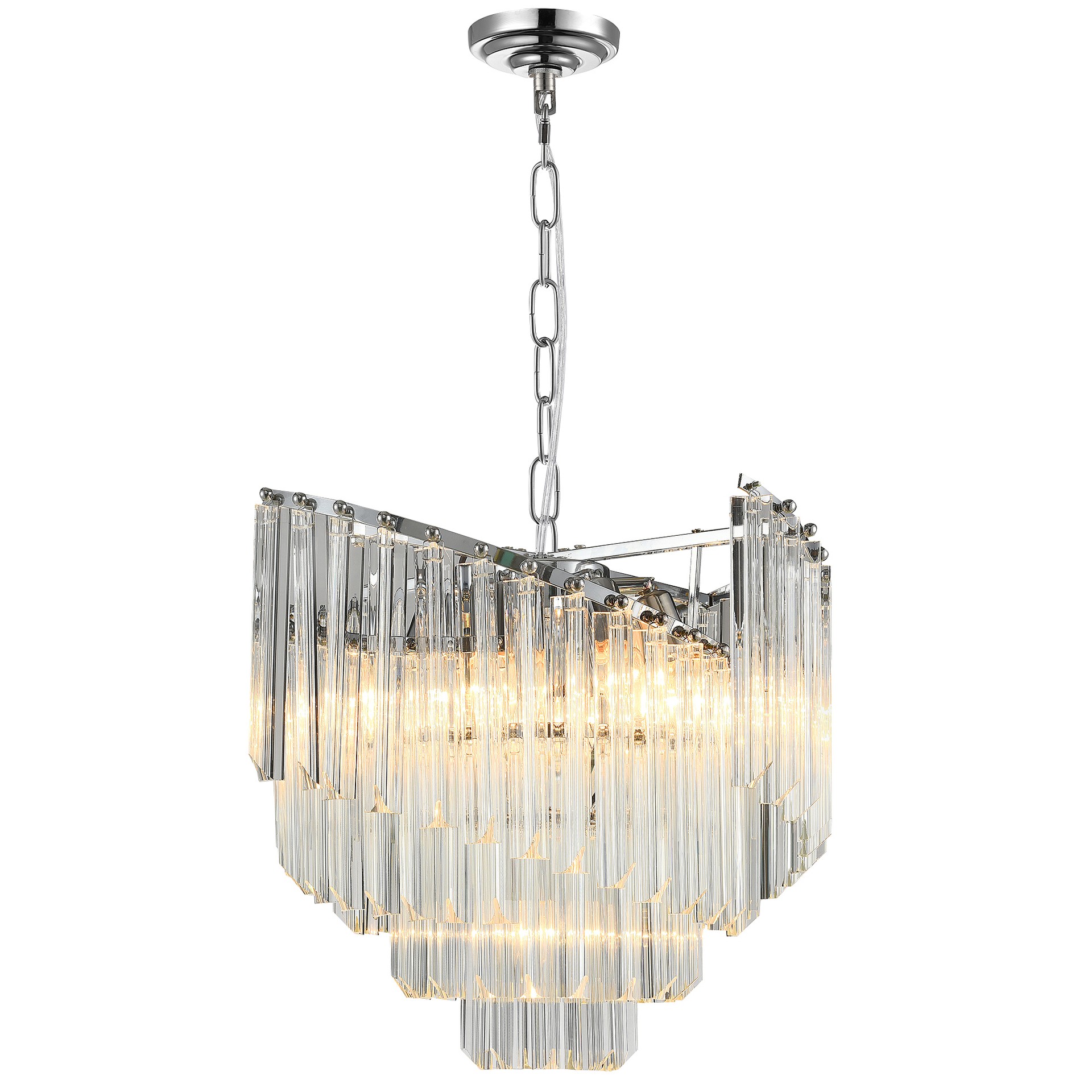 Подвесная люстра Natali Kovaltseva Majestic MAJESTIC 81433/8C CHROME