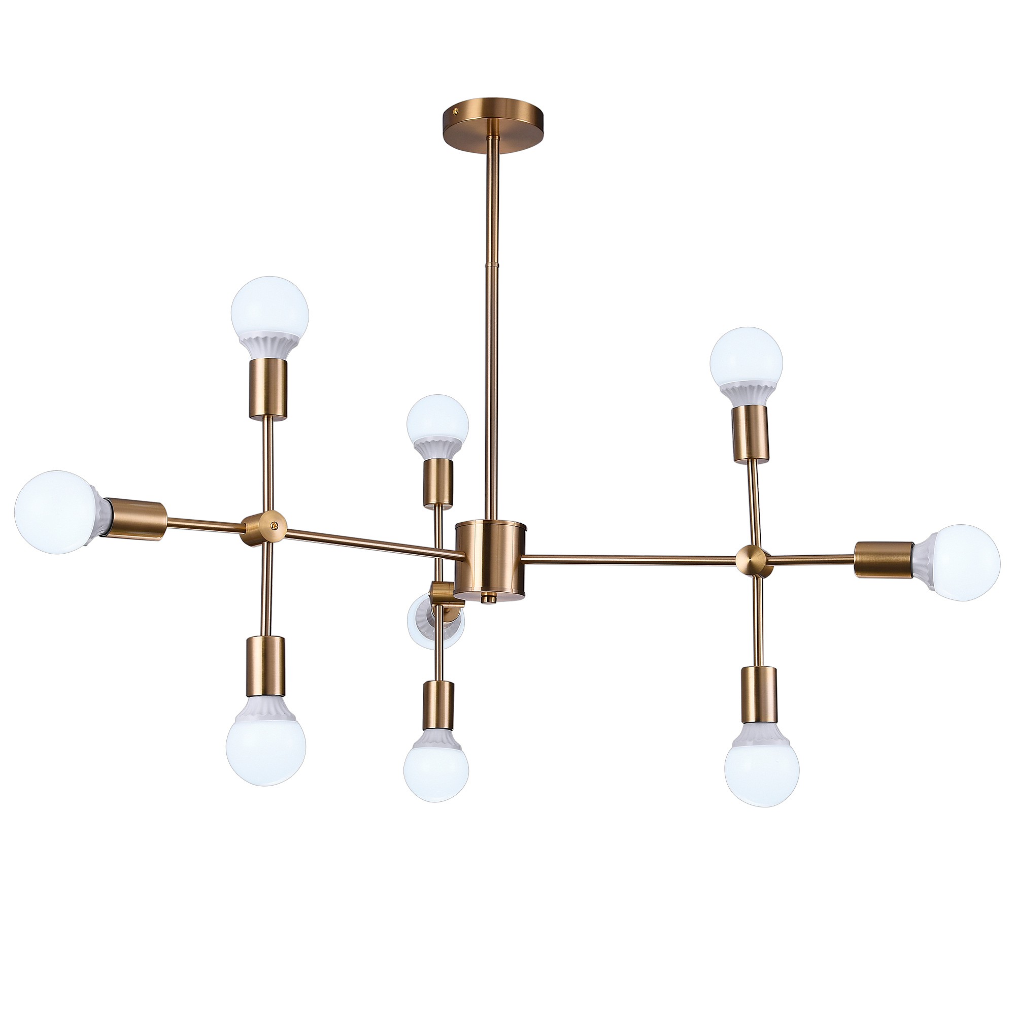 Люстра на штанге Natali Kovaltseva Loft Lux LOFT LUX 75130/6C GOLD