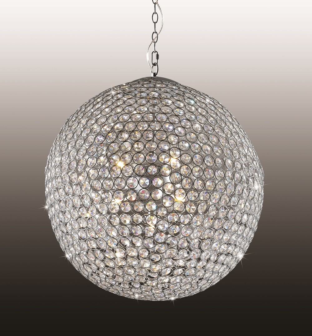 Подвесная хрустальная люстра Tola Odeon Light 2704/8