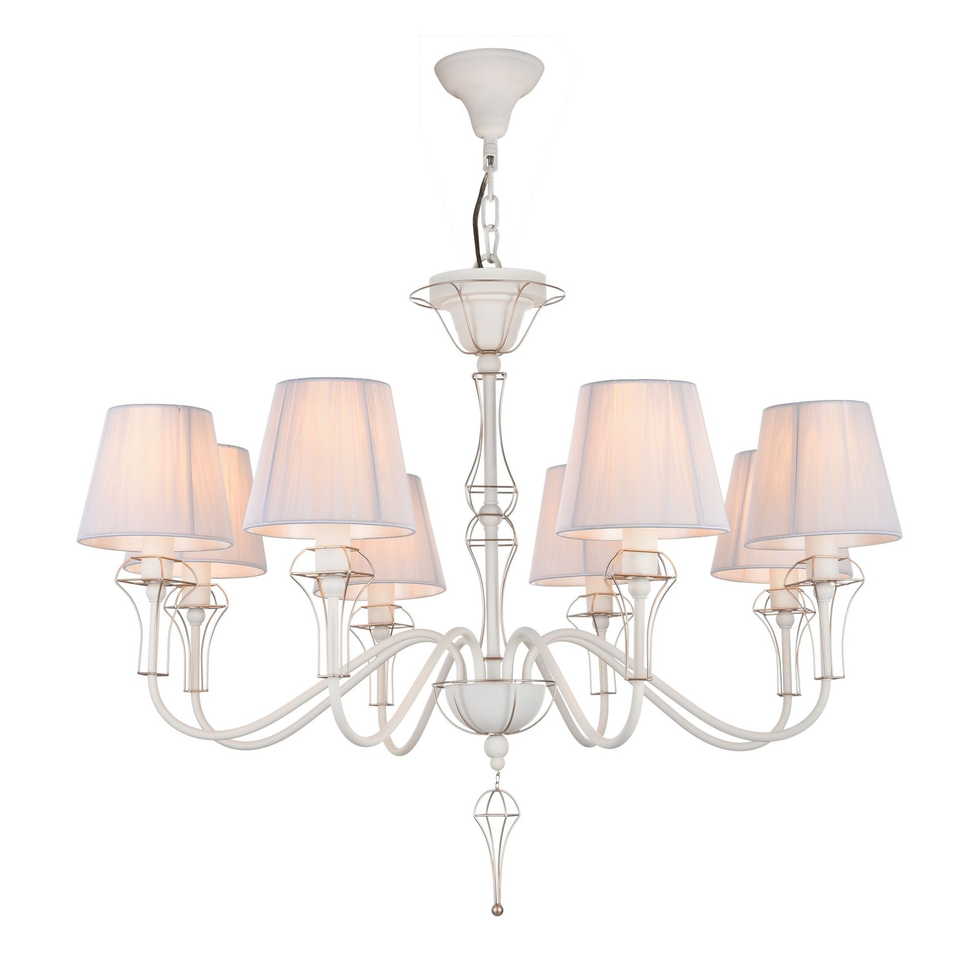 Подвесная люстра Maytoni Frame ARM709-PL-08-W