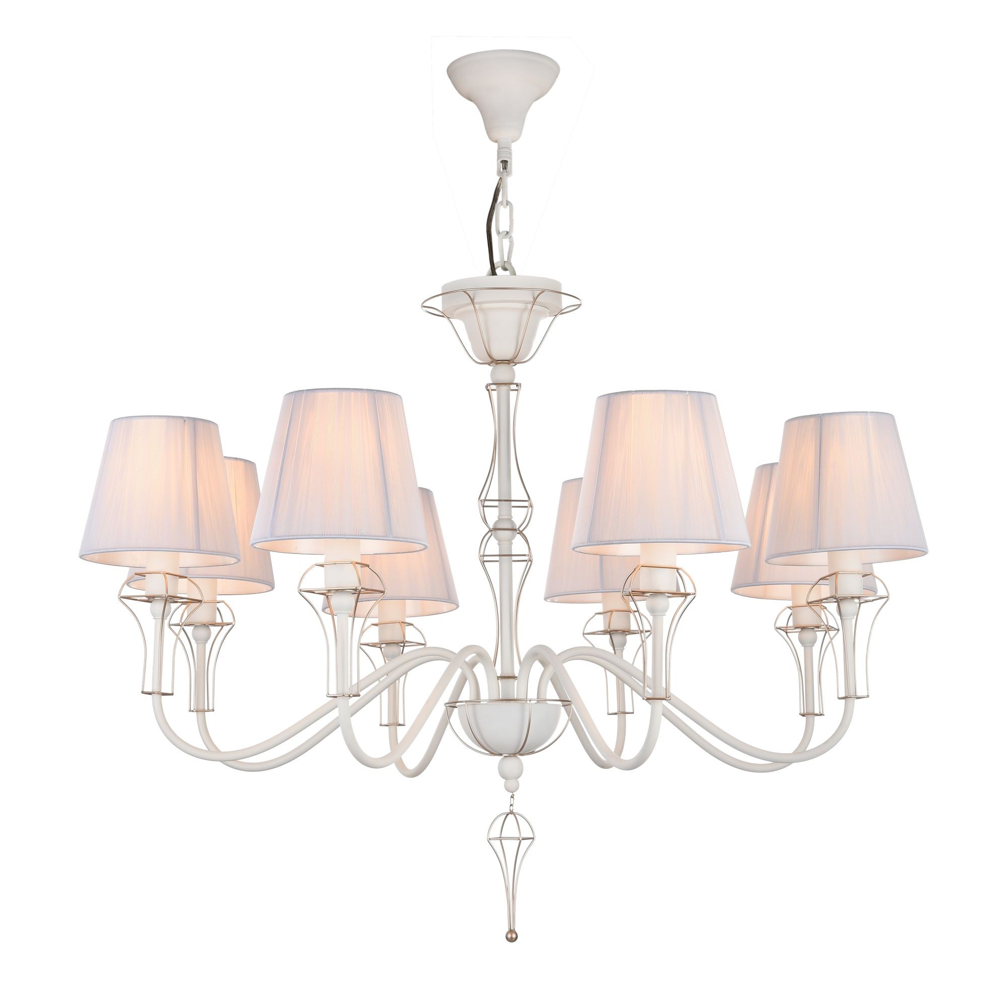 Подвесная люстра Maytoni Frame ARM709-PL-08-W