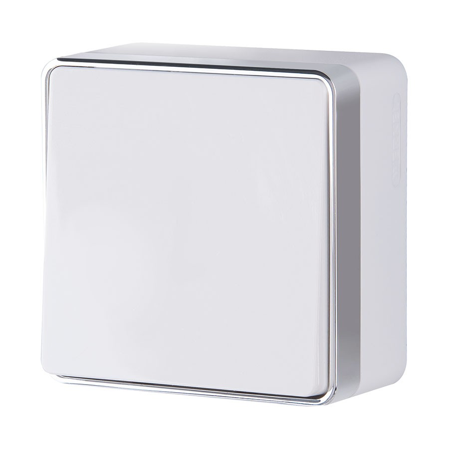 Выключатель Werkel W5012001/ Выключатель одноклавишный проходной Gallant (белый)