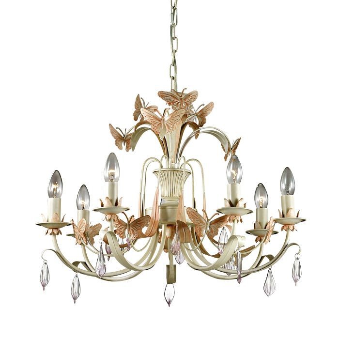 Люстра подвесная с цветочками Fera 2895/7 Odeon Light