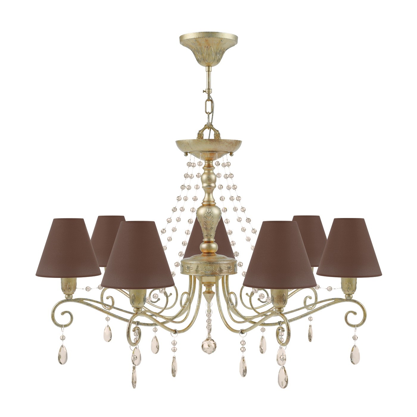 Подвесная люстра Maytoni Provence E4-07-H-LMP-O-30-CRL-E4-07-CH-UP