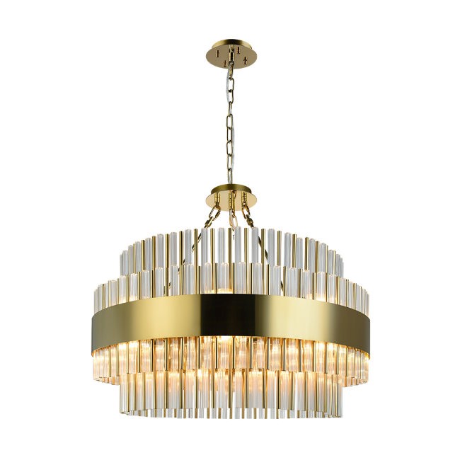 Подвесная люстра Lumien Hall Floridiya LH3054/18P-GDCG