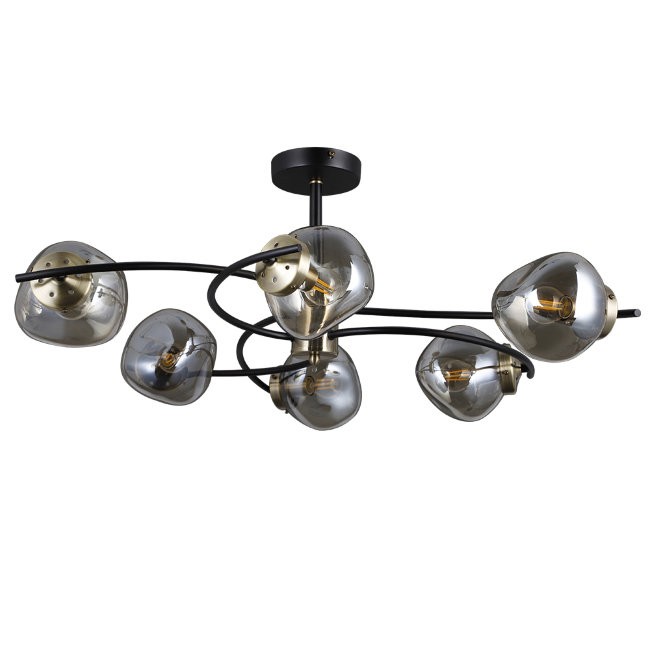 Потолочная люстра Seven Fires Dare SF4005/6C-BK-AB