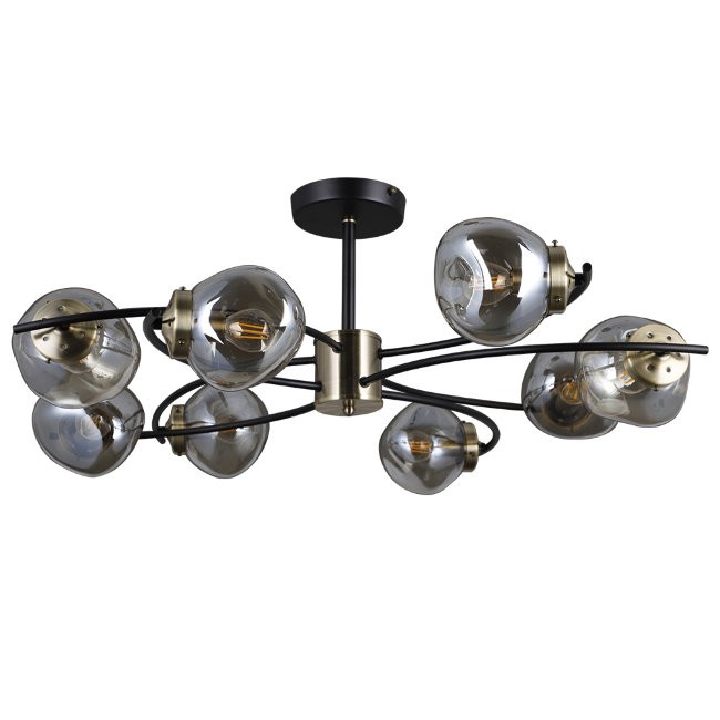 Потолочная люстра Seven Fires Dare SF4005/8C-BK-AB