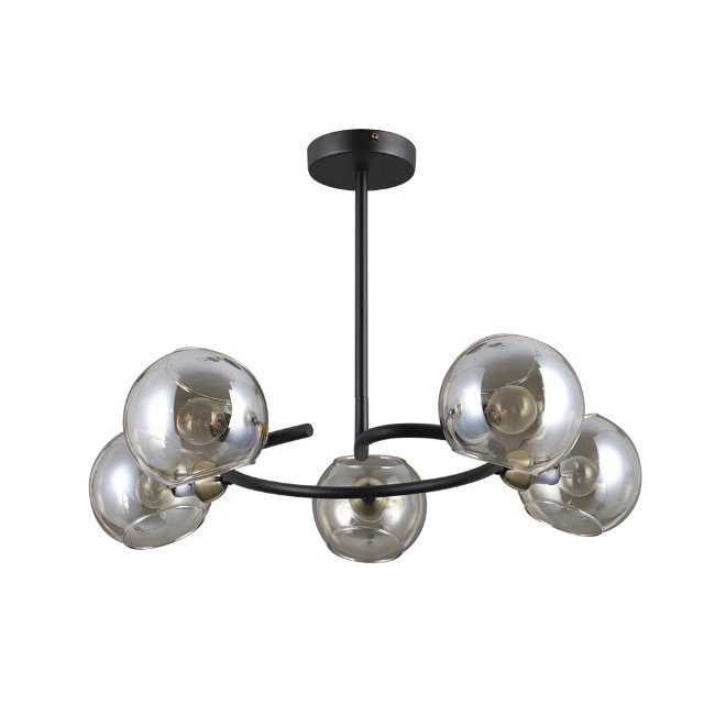 Потолочная люстра Seven Fires Griante SF4017/5C-MBK-AB