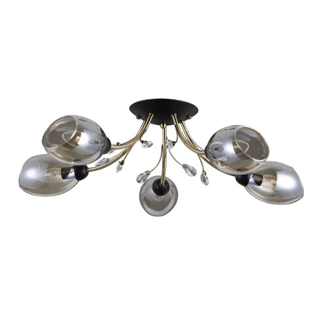 Потолочная люстра Seven Fires Shilla SF4019/5C-AB-BK