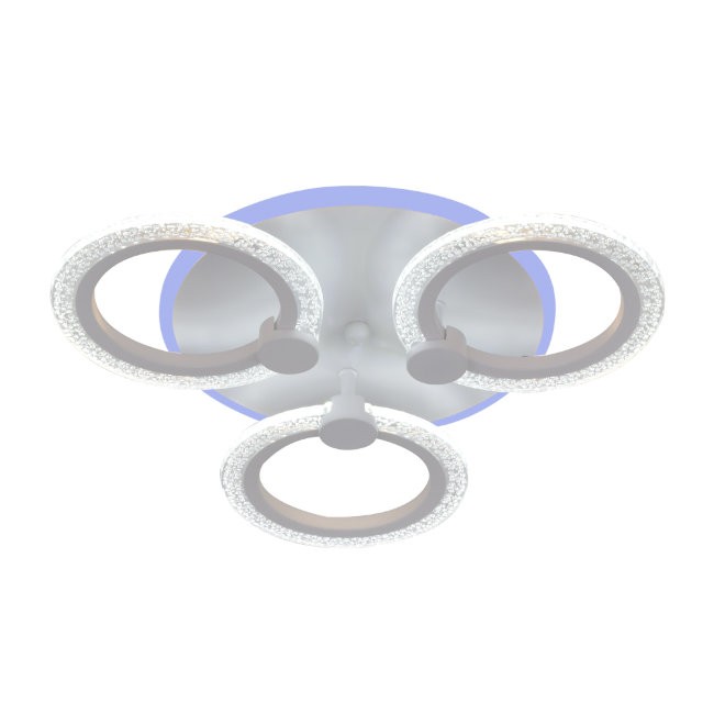 Потолочная люстра Seven Fires Snorri SF7061/4C-WT-RGB