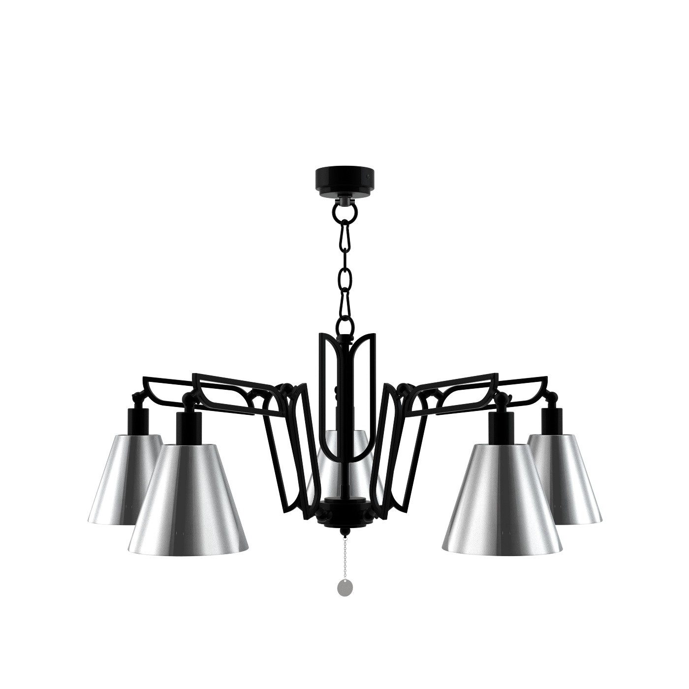 Подвесная люстра Maytoni Hightech M1-05-BM-LMP-O-31