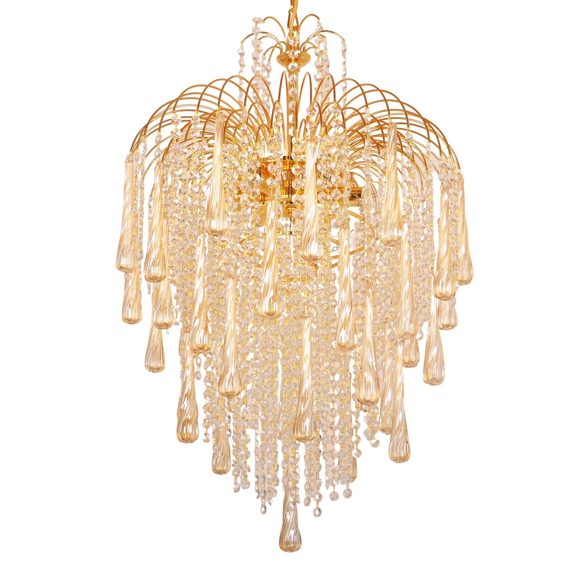 Подвесная люстра Abrasax Greta L.7101-6AMBER