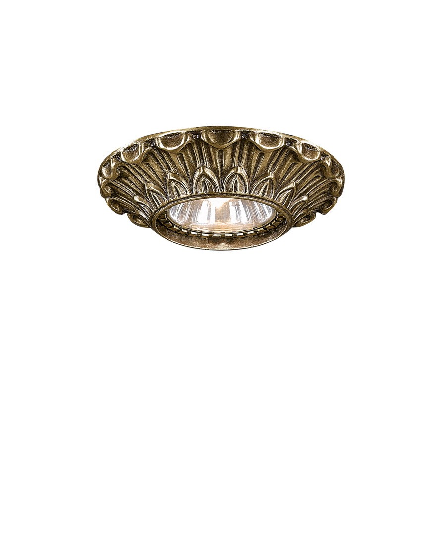 Встраиваемый светильник Reccagni Angelo 1077 SP 1077 BRONZO