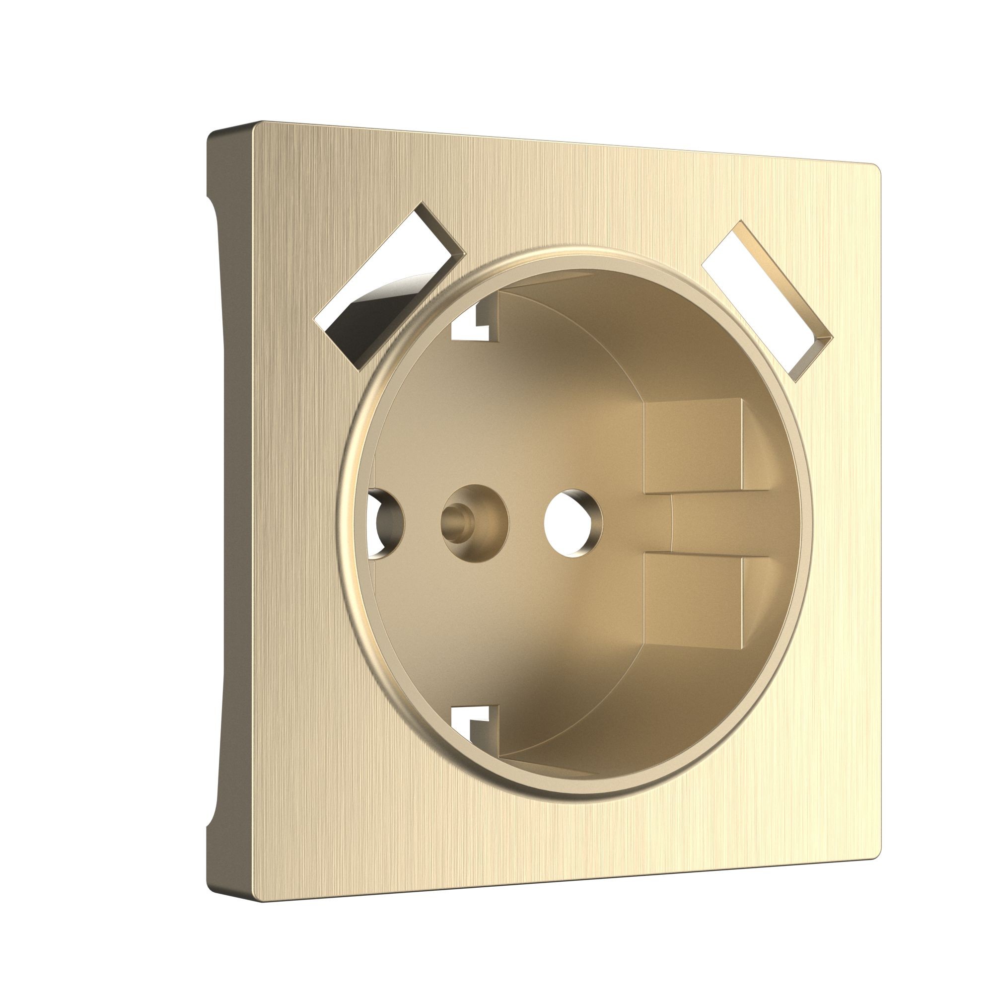Накладка на механизм Werkel W1179510/ Накладка для розетки USB (шампань рифленый)