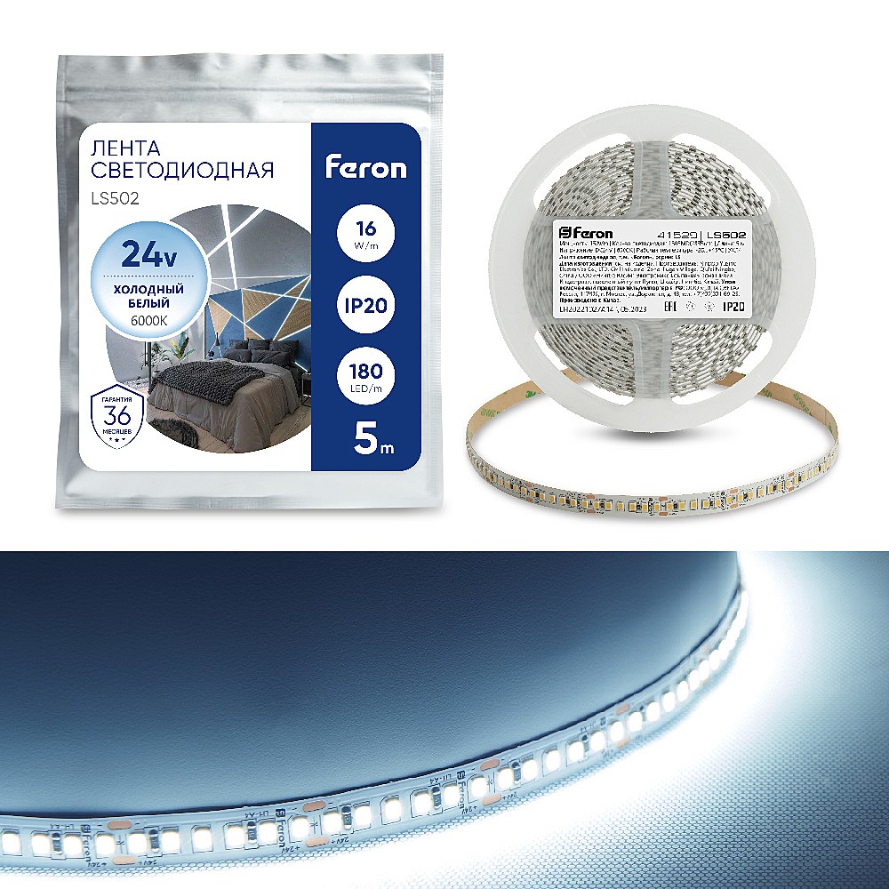 LED лента Feron LS502 41529