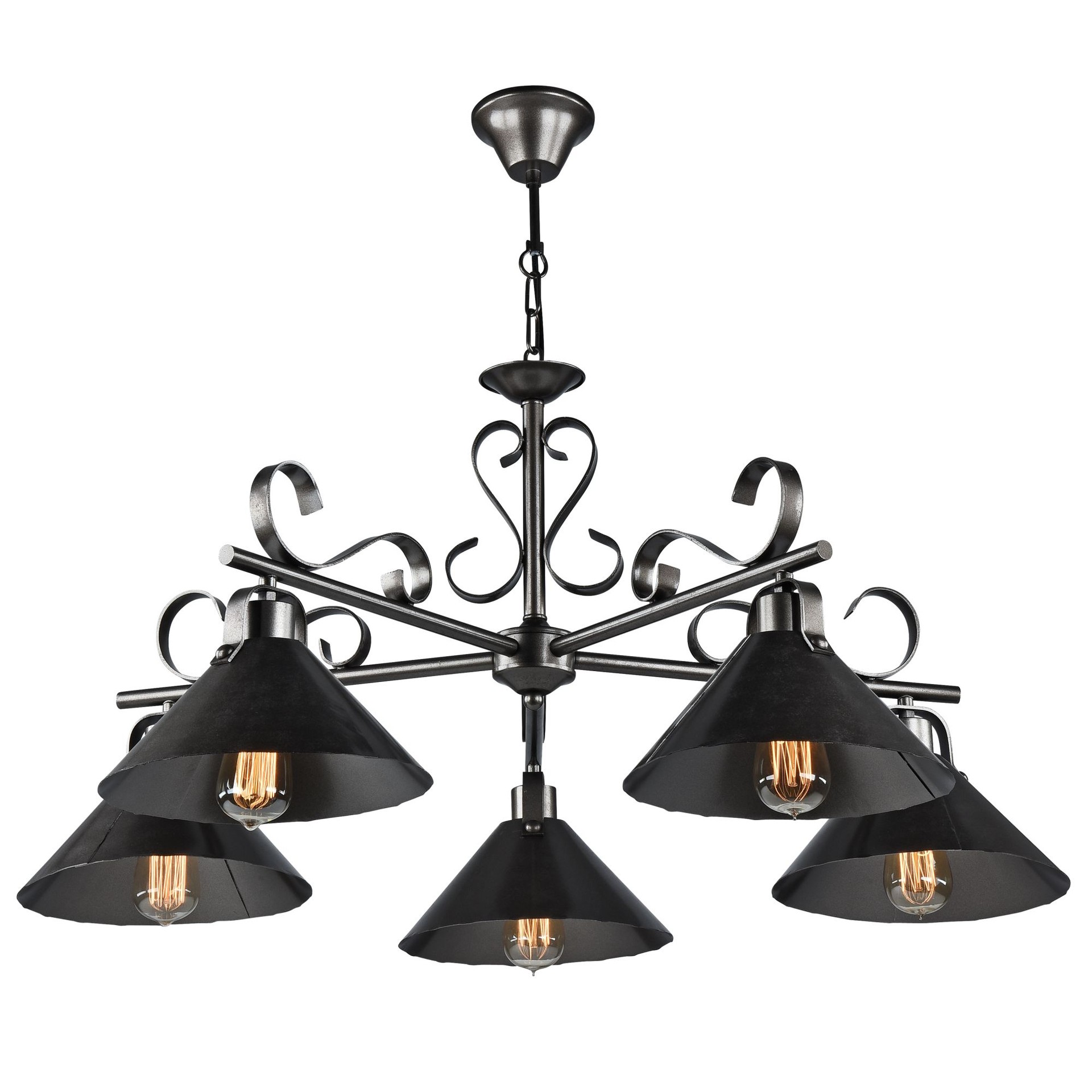 Подвесная люстра Maytoni Iron H104-55-R