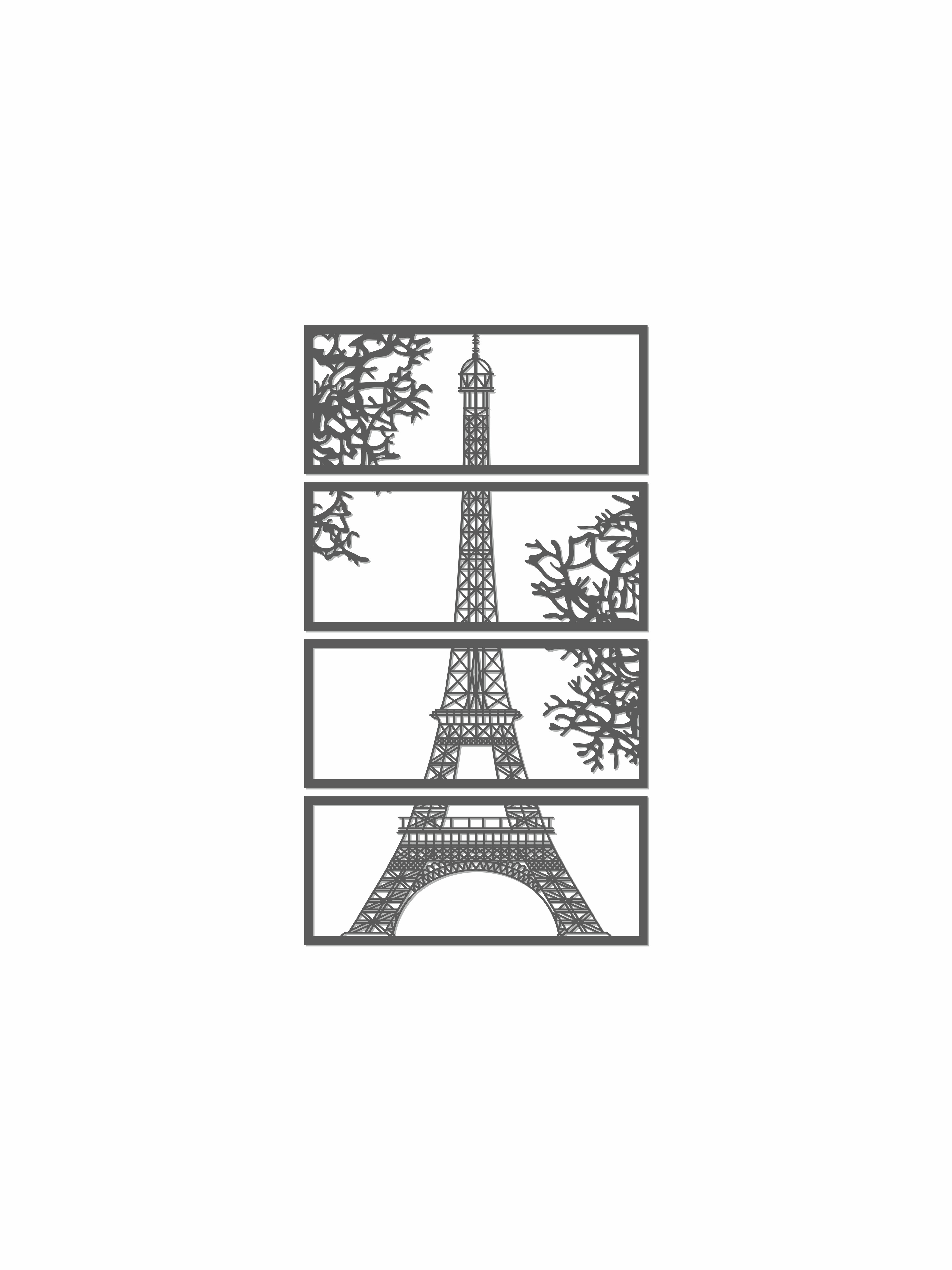 Деревянное панно ArtCore YS241