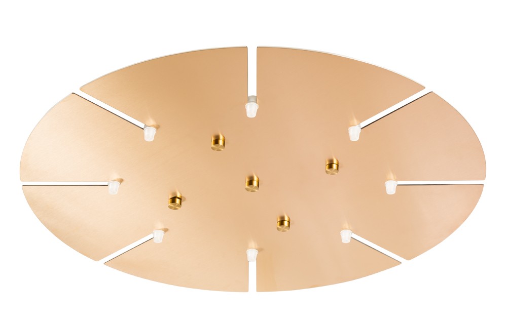 Crystal Lux Потолочная база D600-8 BRASS