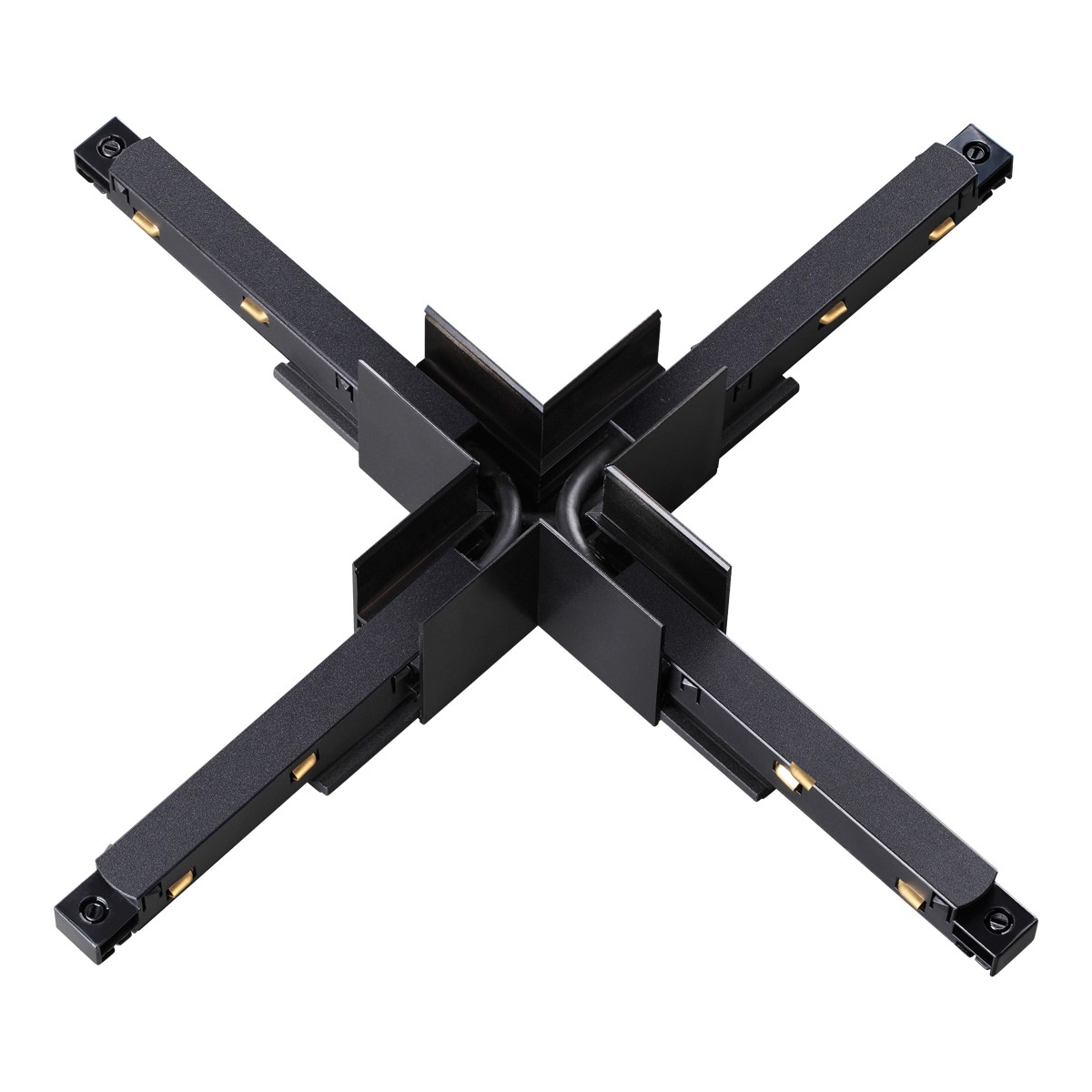 Соединитель с токопроводом для шинопровода Х-образный Novotech Flum 135128