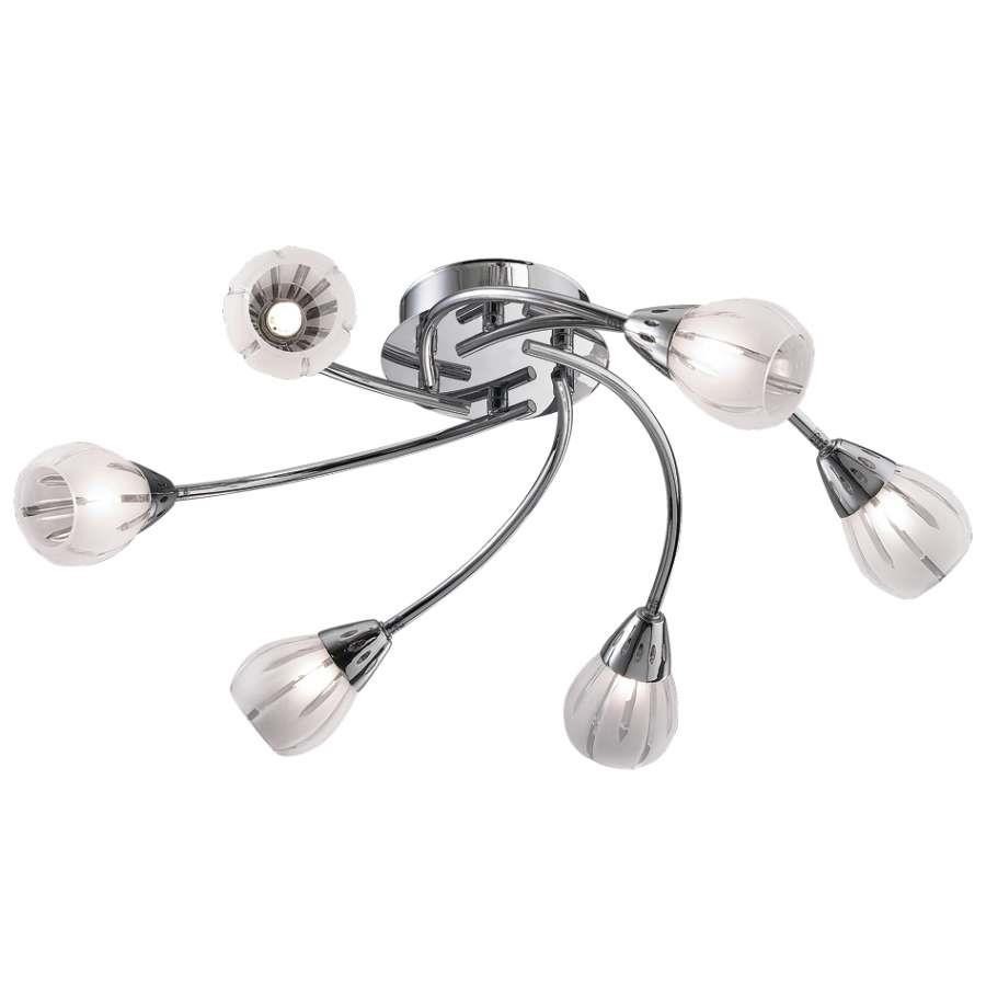 Потолочная люстра Odeon Light Posi 1613/6C