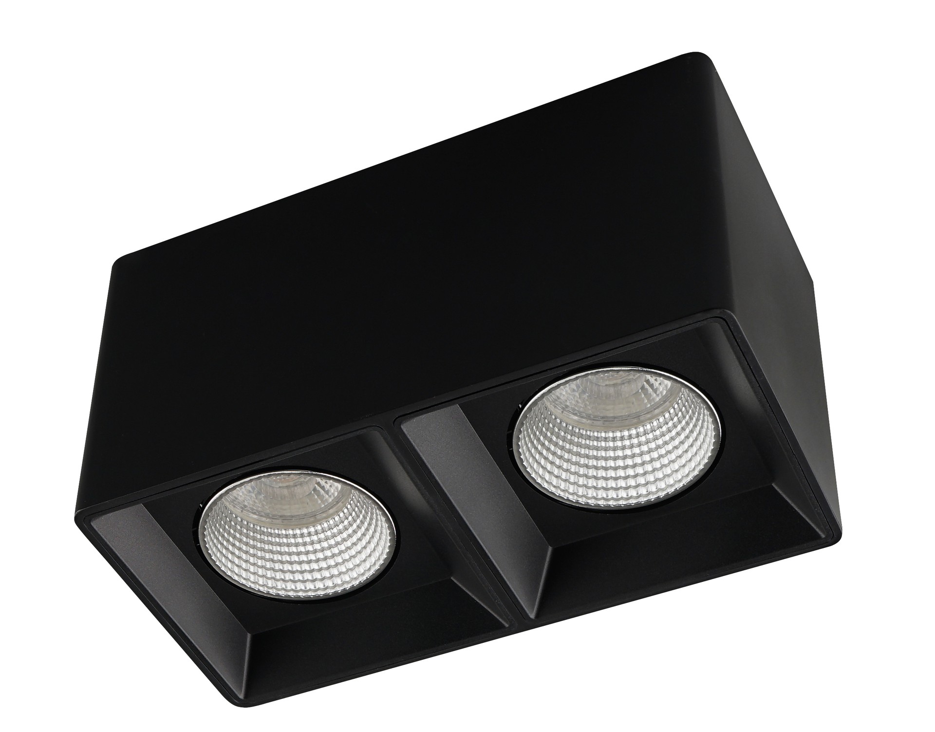 Точечный накладной светильник Denkirs DK3085-BK+CH