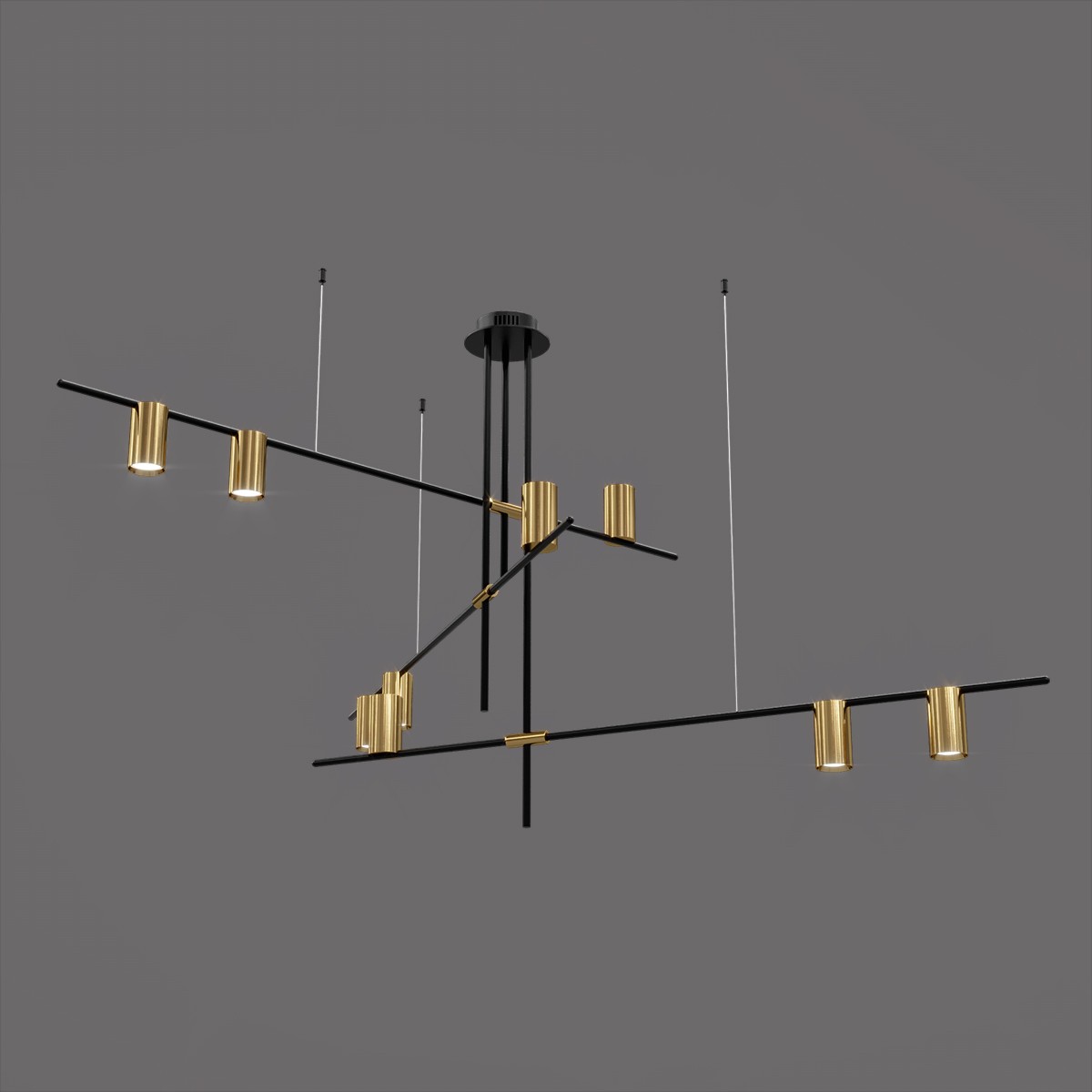 Потолочная люстра Divinare Tilda 1126/04 PL-9