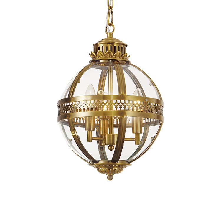 Подвесная люстра Delight Collection Residential KM0115P-3S brass