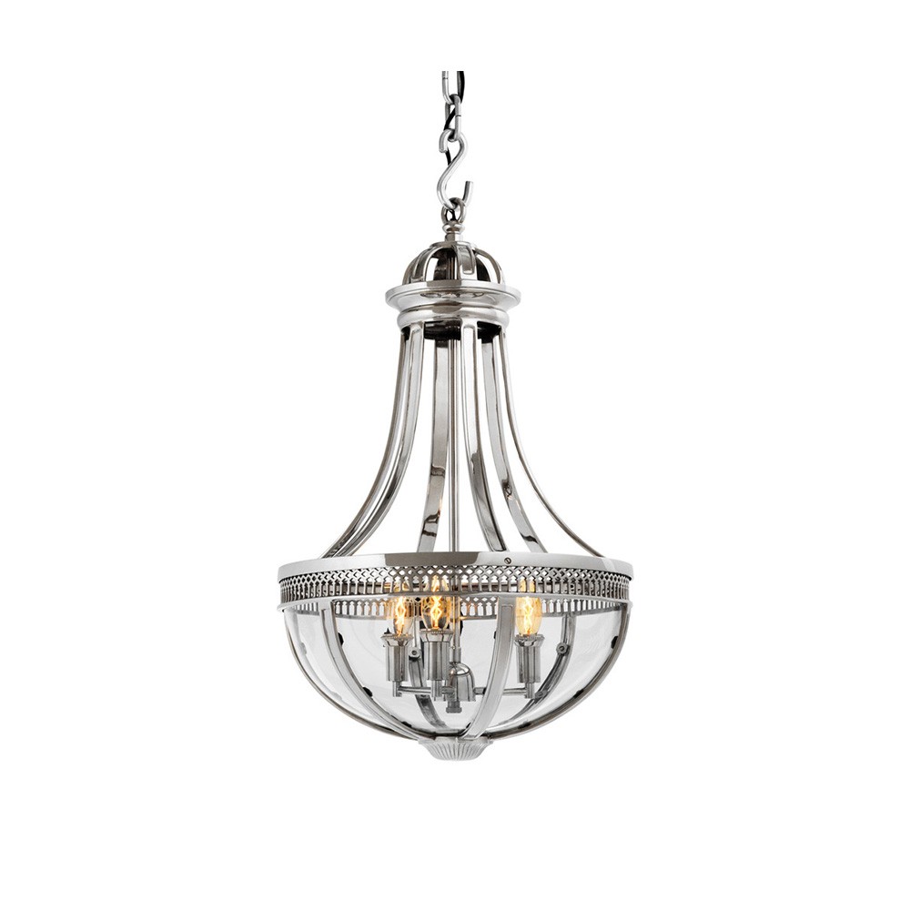 Подвесная люстра Delight Collection Capitol KM0287P-4 nickel