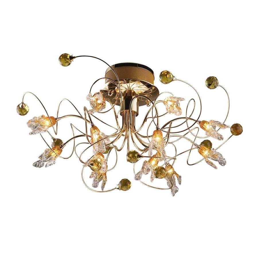 Потолочная люстра Odeon Light Amber 1458/12