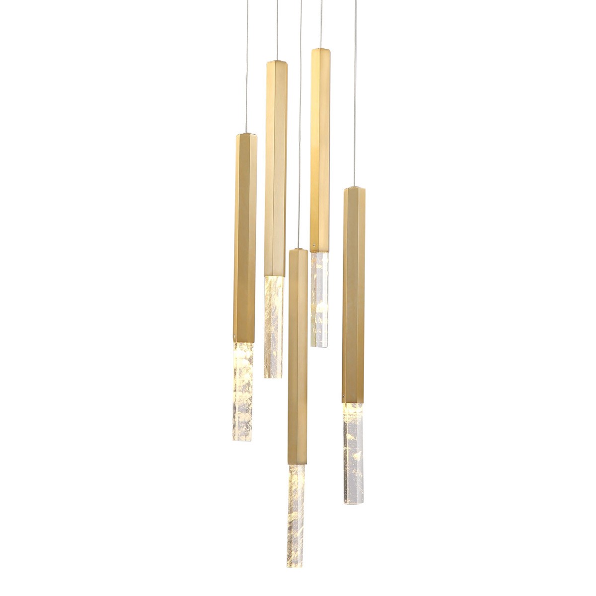 Светильник подвесной Delight Collection Vita MD7747-5A brass