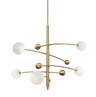 Подвесная люстра Delight Collection Globe Mobile 10215P/5 brass