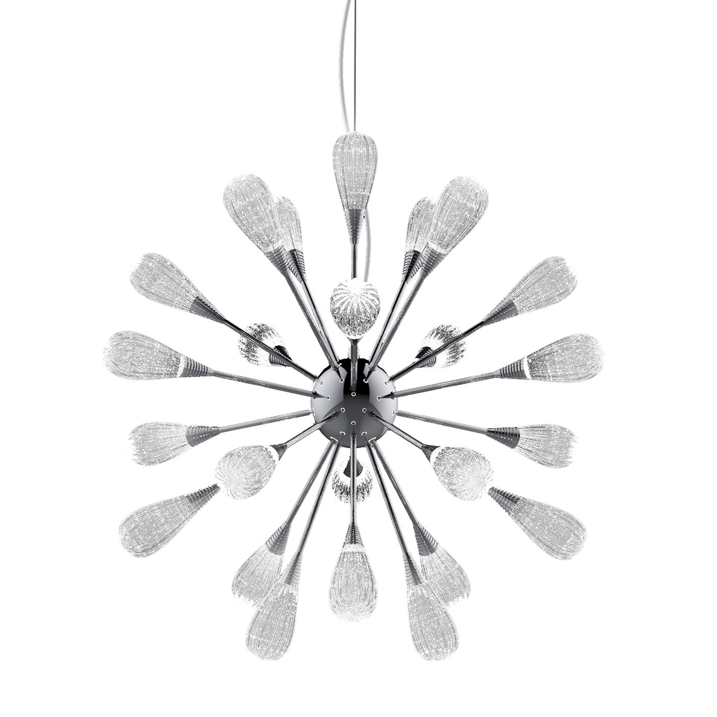 Подвесная люстра Delight Collection MD17028028 MD17028028-24A chrome