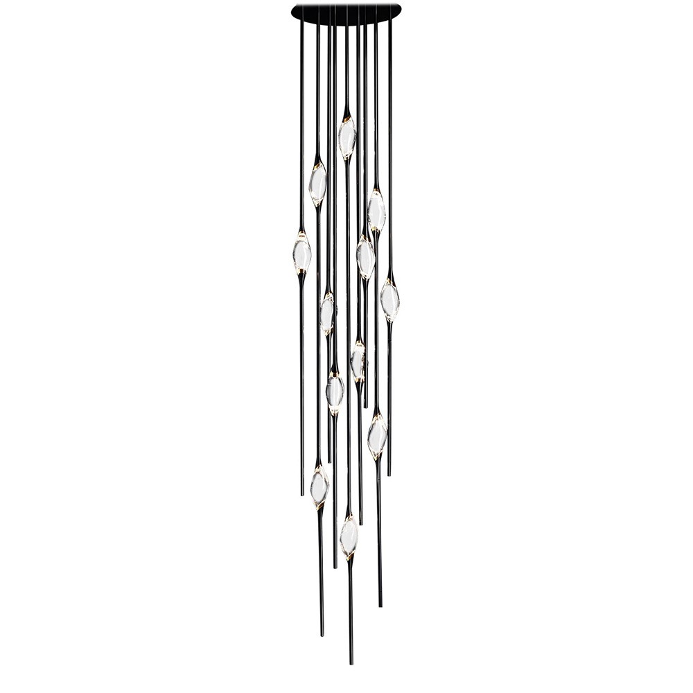 Светильник подвесной Delight Collection Pezzo OM82111-12 pearl black