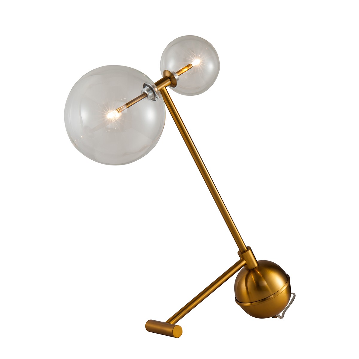 Настольная лампа Delight Collection Globe Mobile KG0965T-2 brass