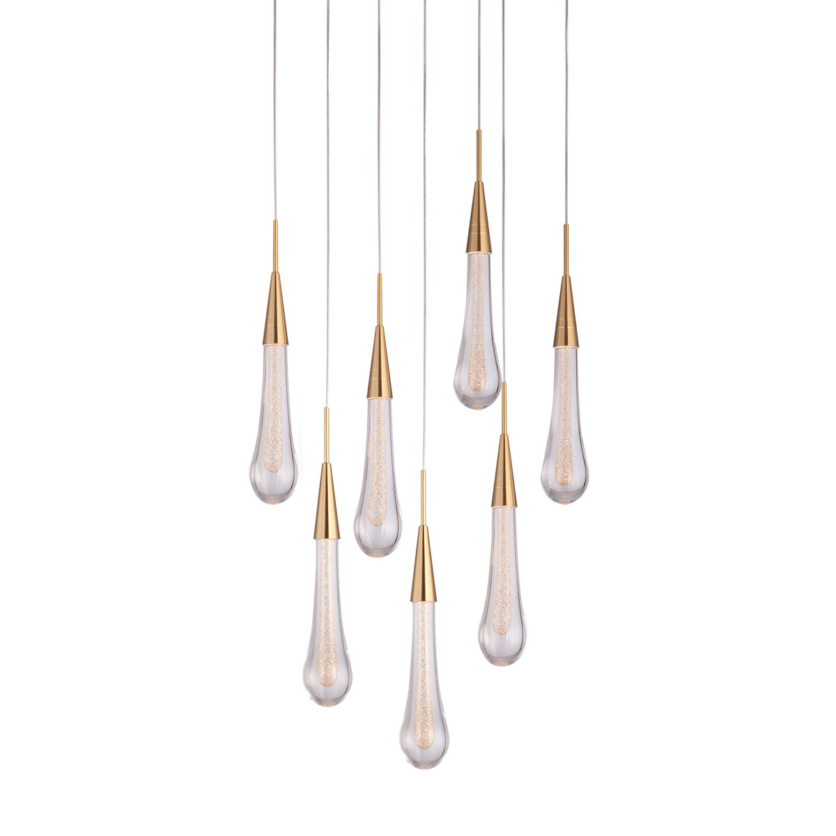 Светильник подвесной Delight Collection Pour MD2060-7A br.brass