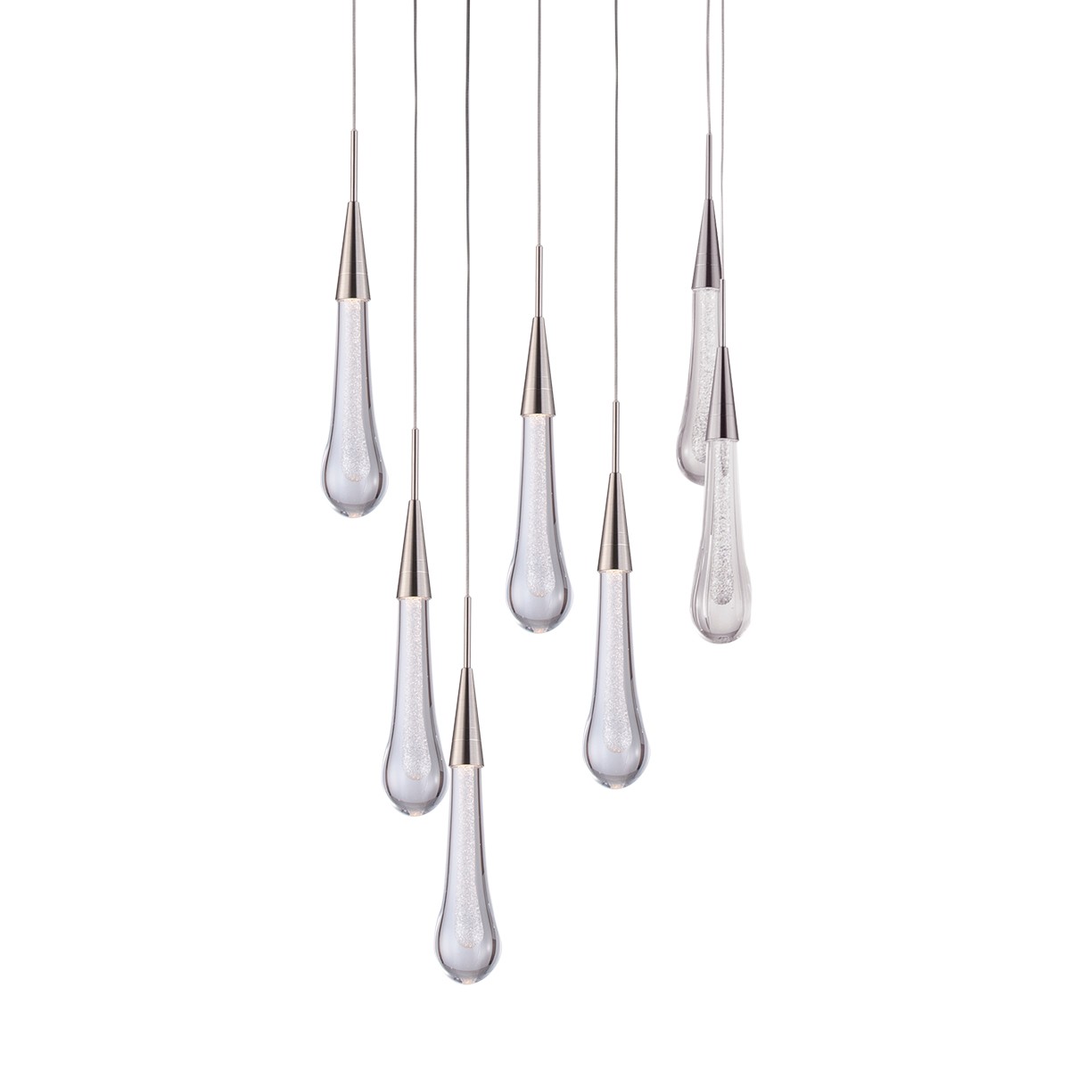 Светильник подвесной Delight Collection Pour MD2060-7A satin nickel