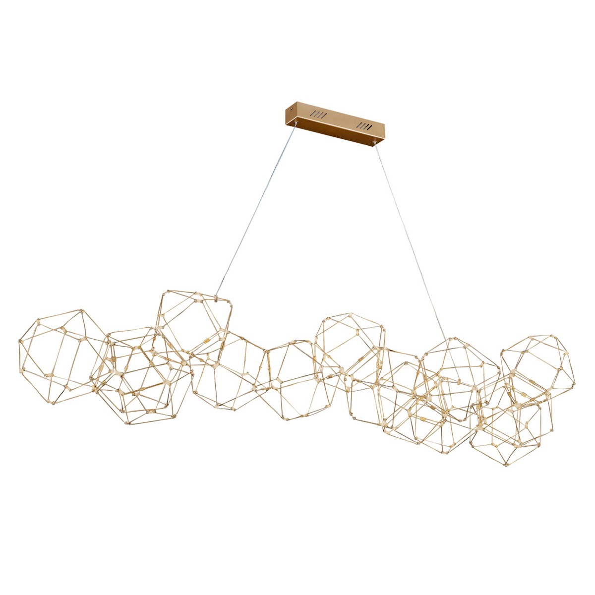 Подвесная люстра Delight Collection Lucciola MD18001068-14A matt gold