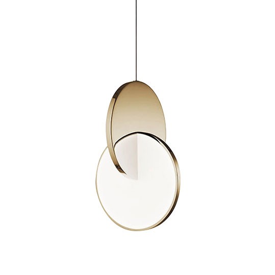 Светильник подвесной Delight Collection Eclipse 10305P gold