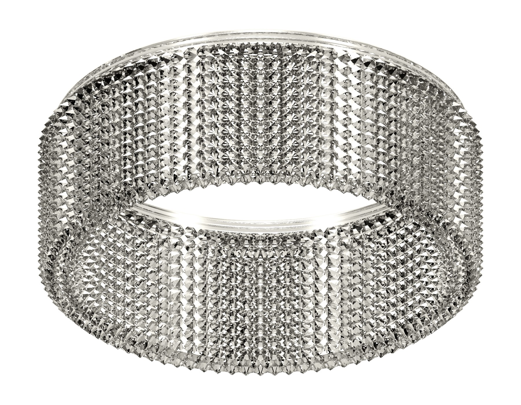 Насадка передняя для корпуса светильника с диаметром отверстия D85mm Ambrella Diy Spot N8480