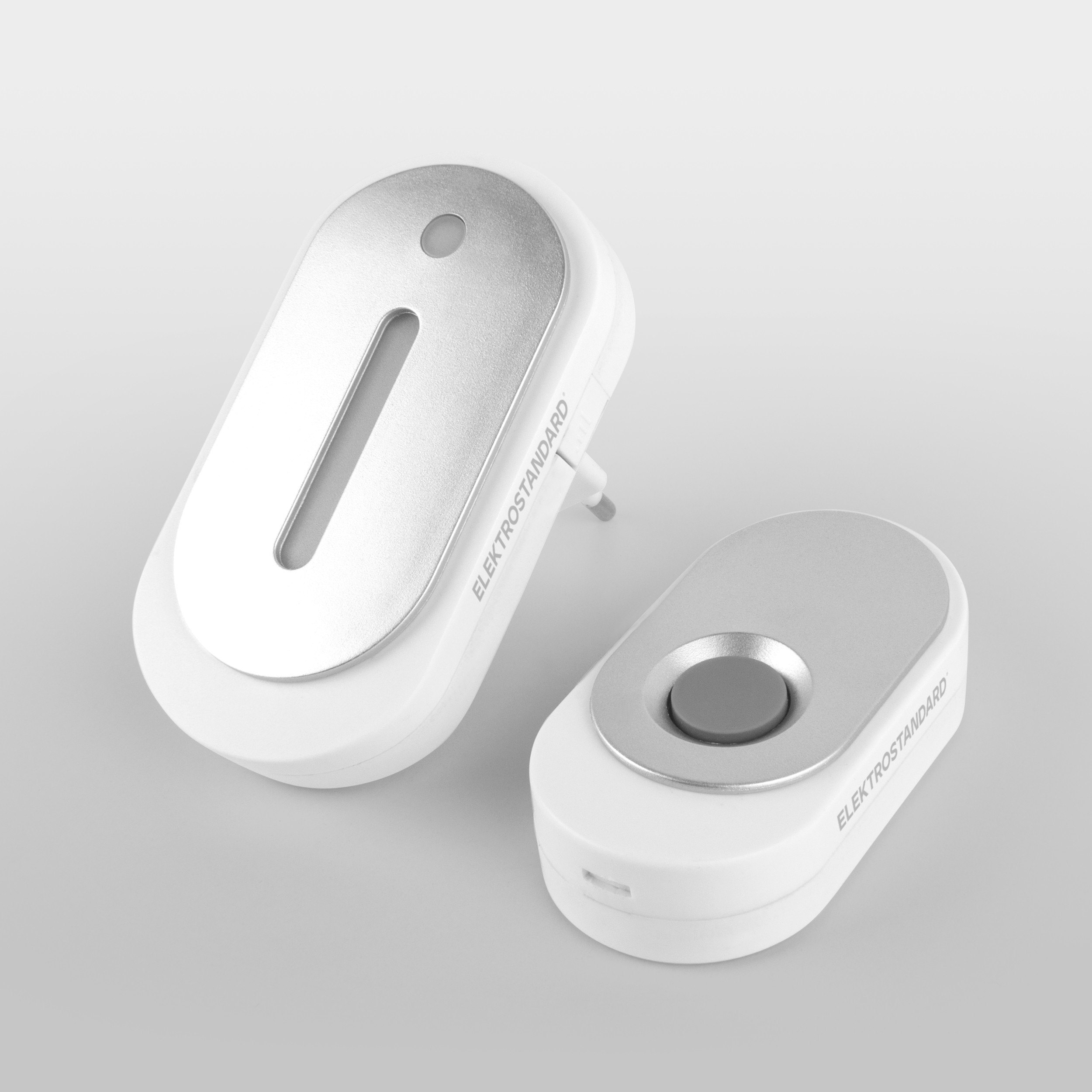 Дверной звонок Elektrostandard DBQ28 DBQ28M WL 36M IP20 Белый / Серебро