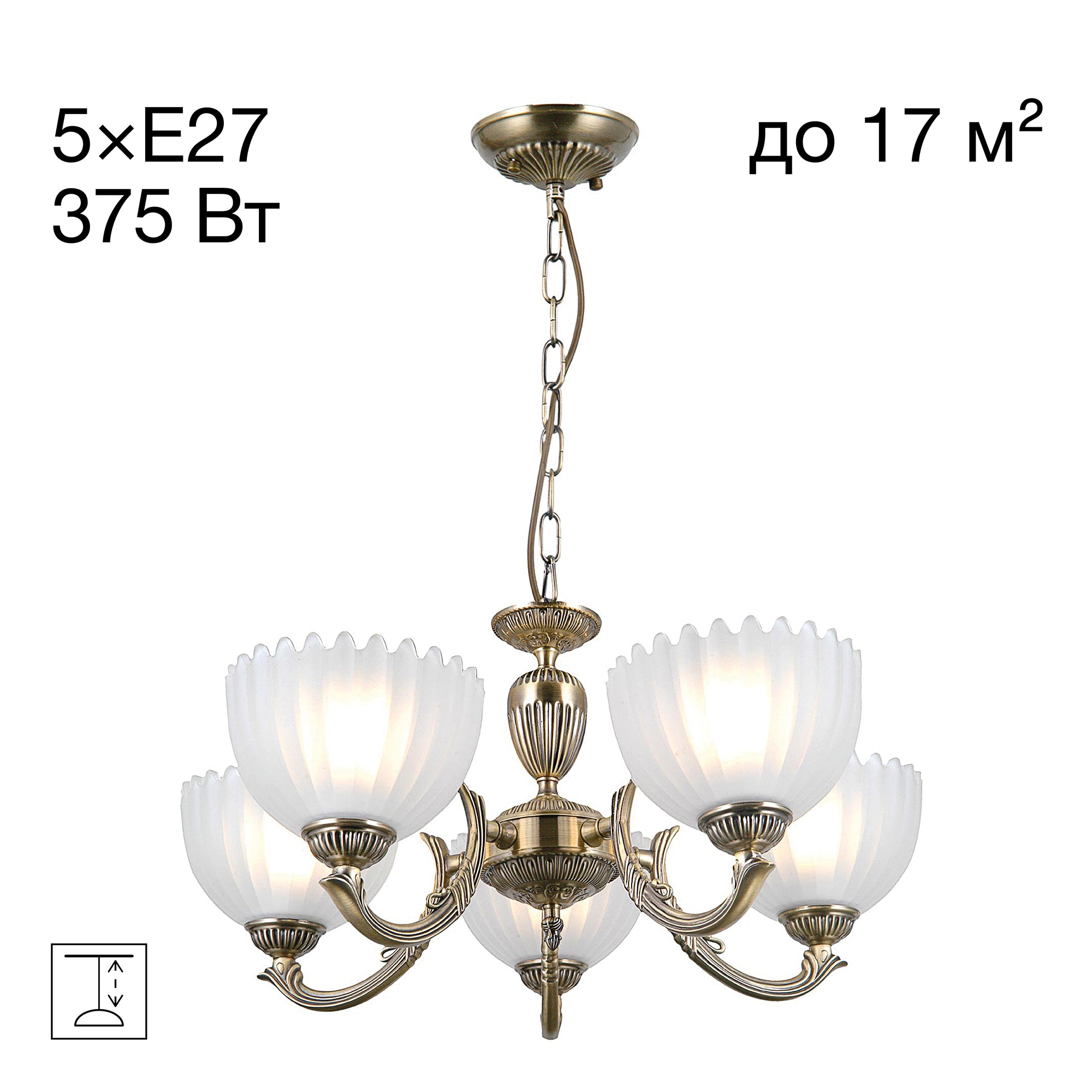 Подвесная люстра Citilux Севилья CL414153