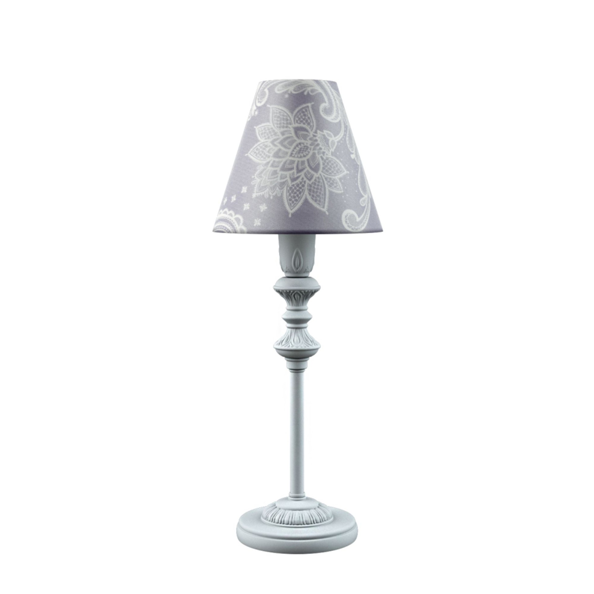 Настольная лампа с цветочками Classic E-11-G-LMP-O-3 Lamp4You